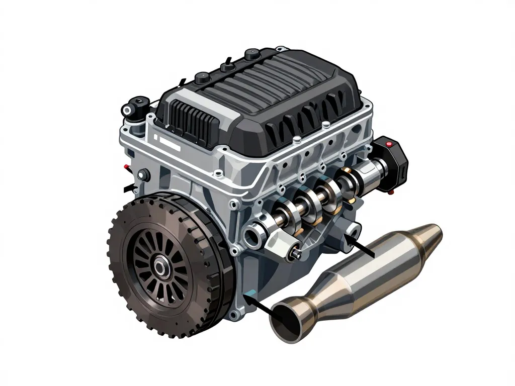 schéma des pièces indispensables pour 80 mhr team am6