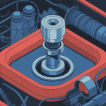 schéma moderne démarreur qui colle voiture