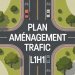 plan amenagement trafic l1h1 visuel schema stylise