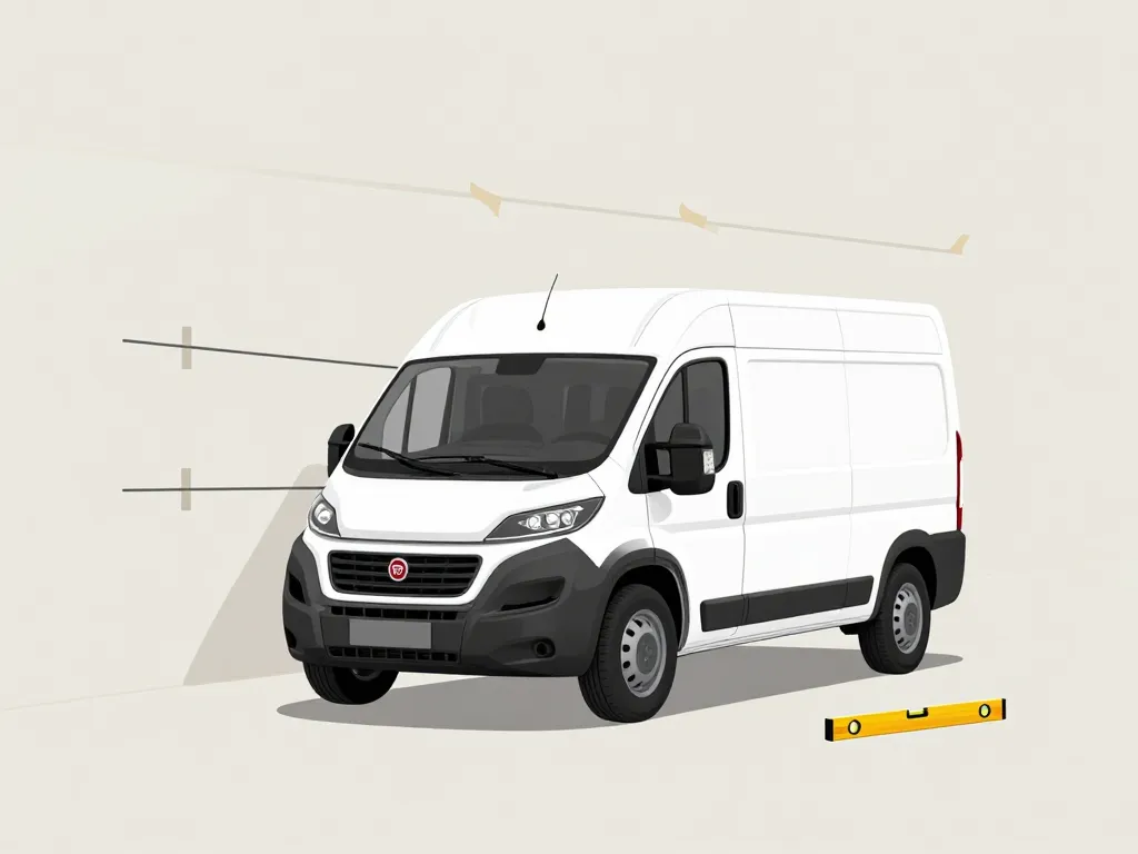 preparation reglage de la hauteur des phares manuellement sur fiat ducato diagramme