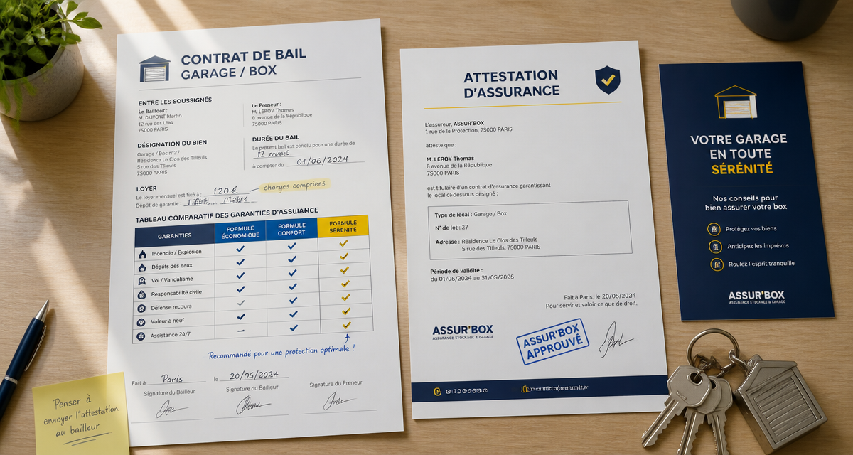 assurance pour location garage contrat et garanties