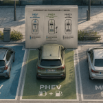 meilleure voiture hybride HEV PHEV MHEV parking