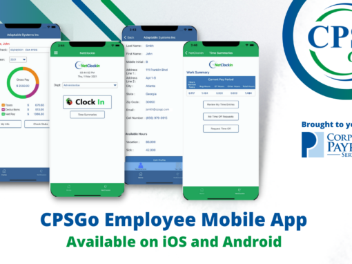 CPSGO Employee- Payroll Mobile app for your employees