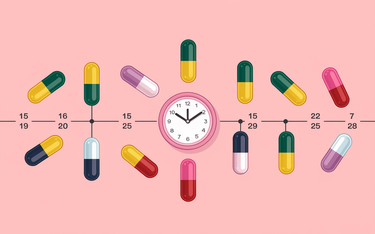 Combien de temps entre 2 cures de vitamines calendrier et durée idéale