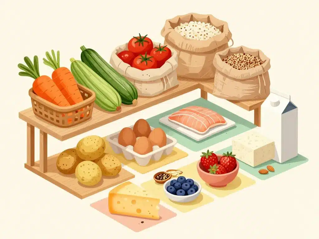 300 aliments pauvres en fodmap illustration aliments quotidiens