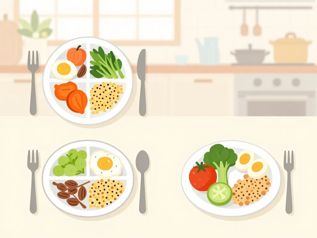 image regime metabolique 21 jours menu, organisation des repas sur une journée