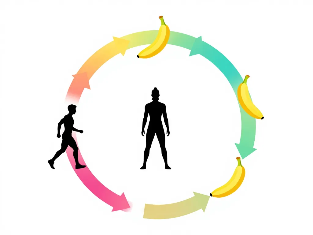 Banane pour musculation avant après exercice