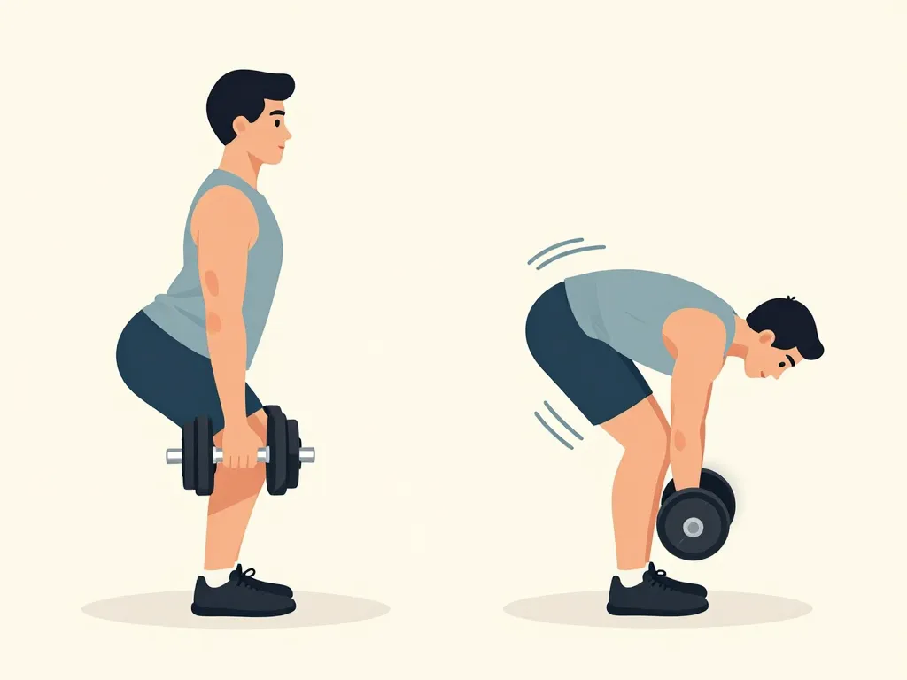 souleve de terre jambe tendu haltere erreurs posture variantes