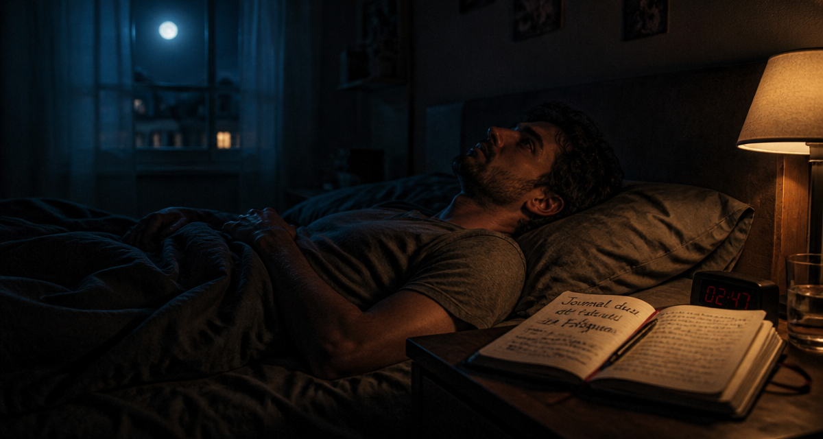 hémochromatose et sommeil homme allongé insomnie