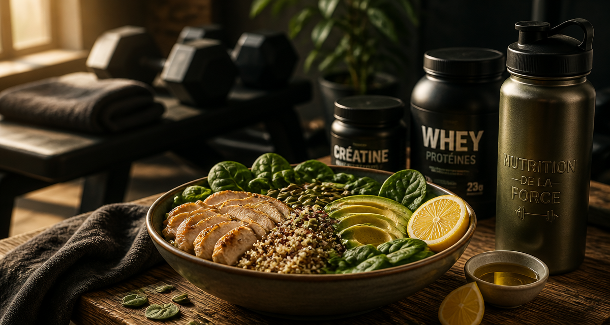 nutrition de la force power bowl sportif cuisine