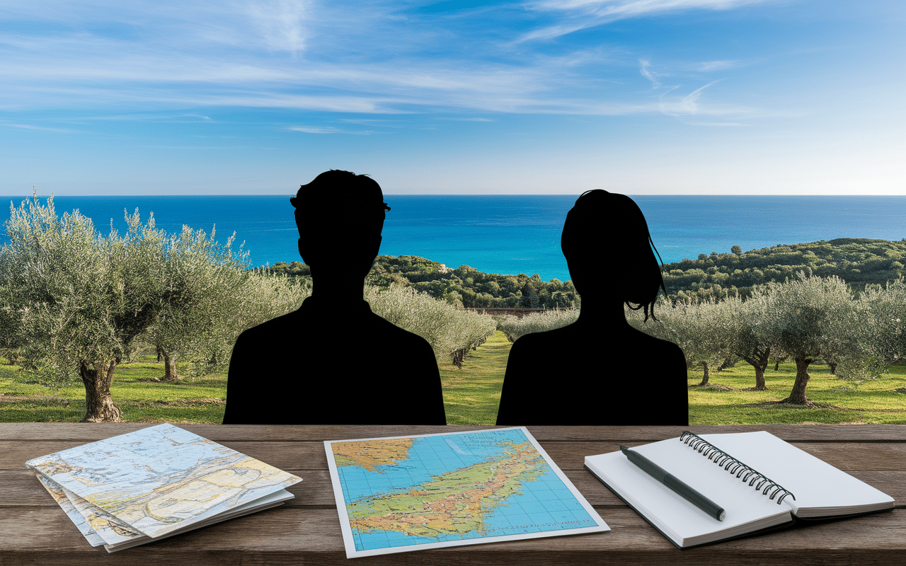 silhouettes createurs destination med paysage mediterranee