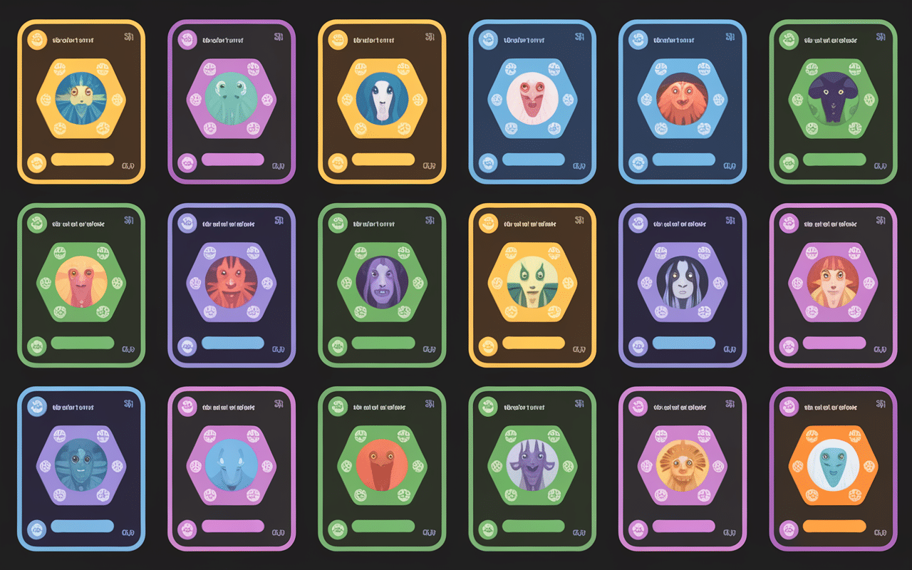 Interface mobile Magic Ville gestion collection cartes
