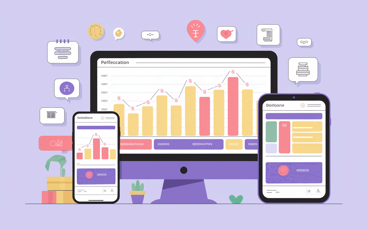 interface egencia tableau de bord application mobile