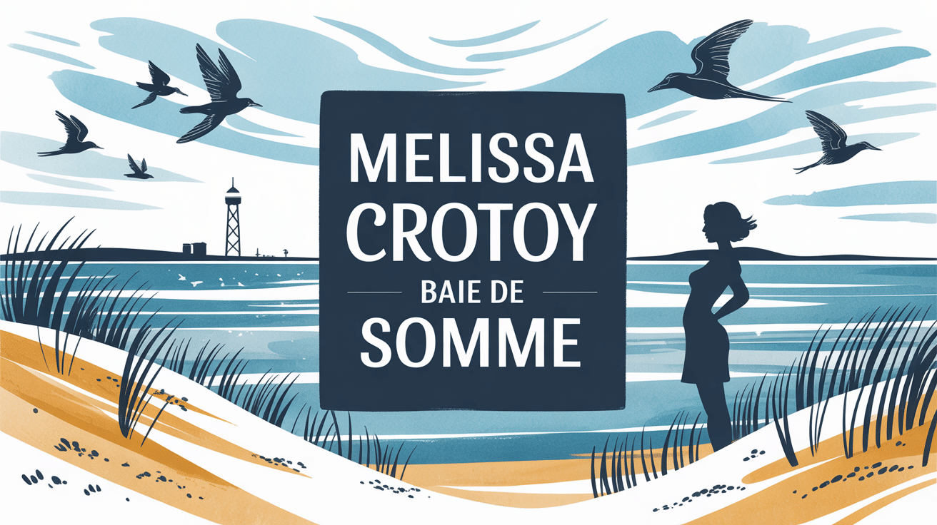 Vue de la baie de Somme illustrée