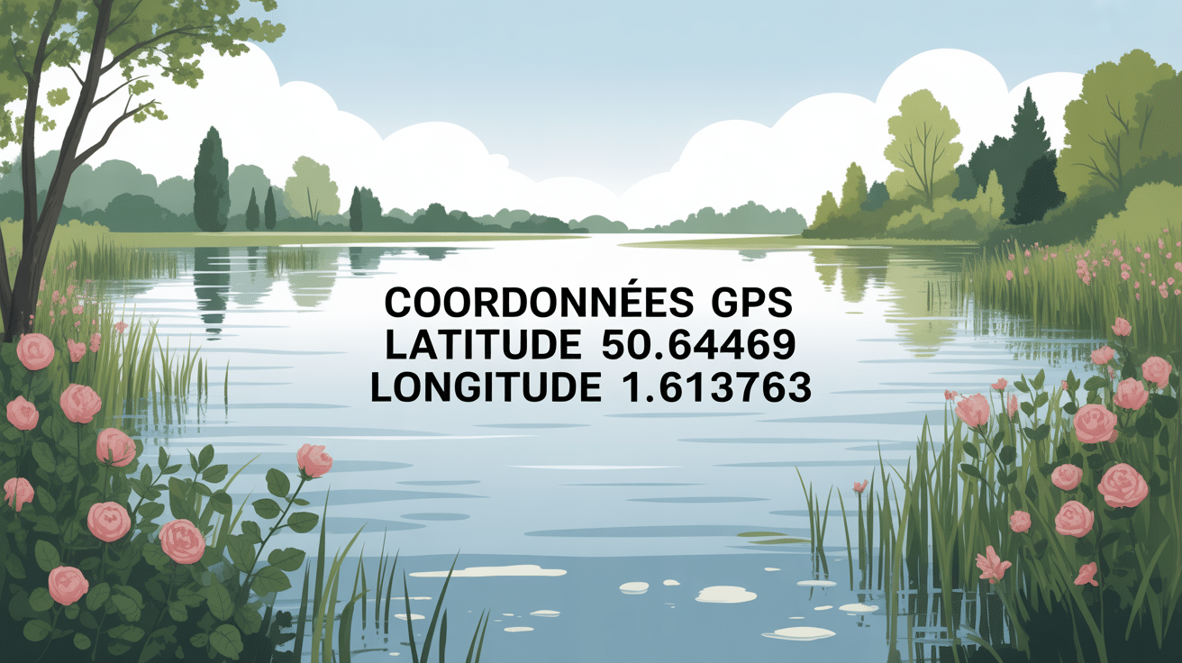 Lac des Miroirs avec reflets nature