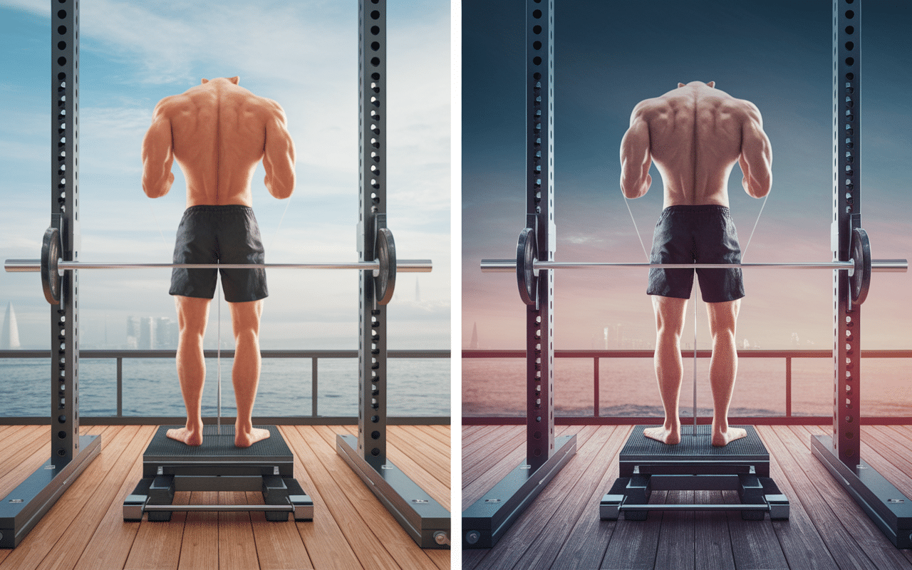 Comparaison poulie poids libres