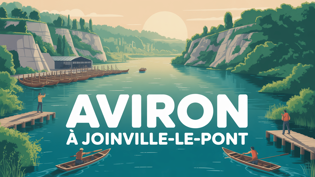 Vue panoramique aviron joinville sur la Marne