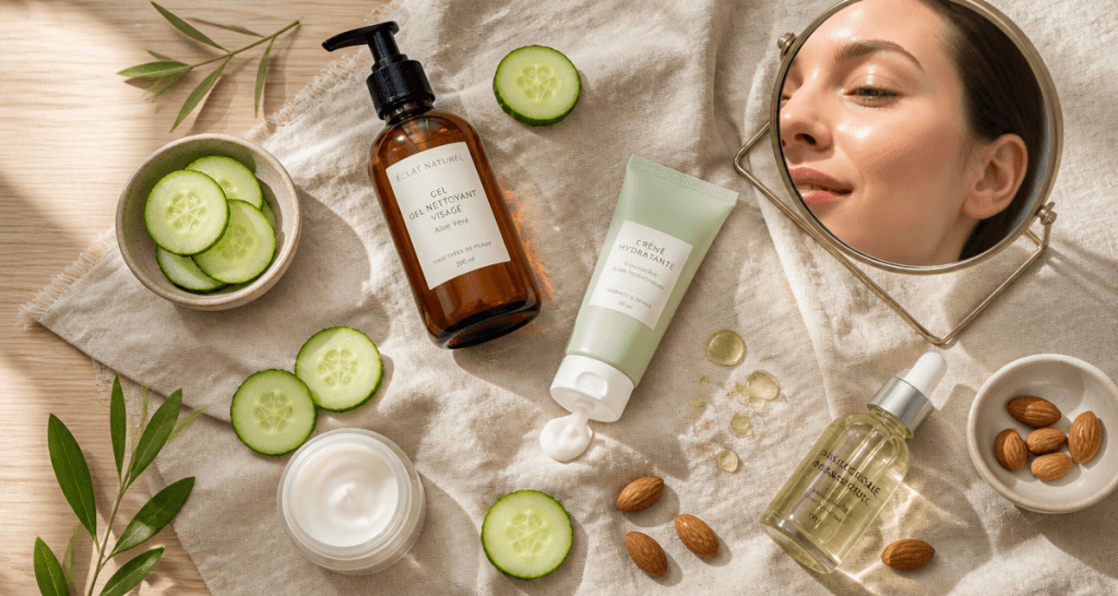 comment hydrater sa peau avec soins hydratants naturels