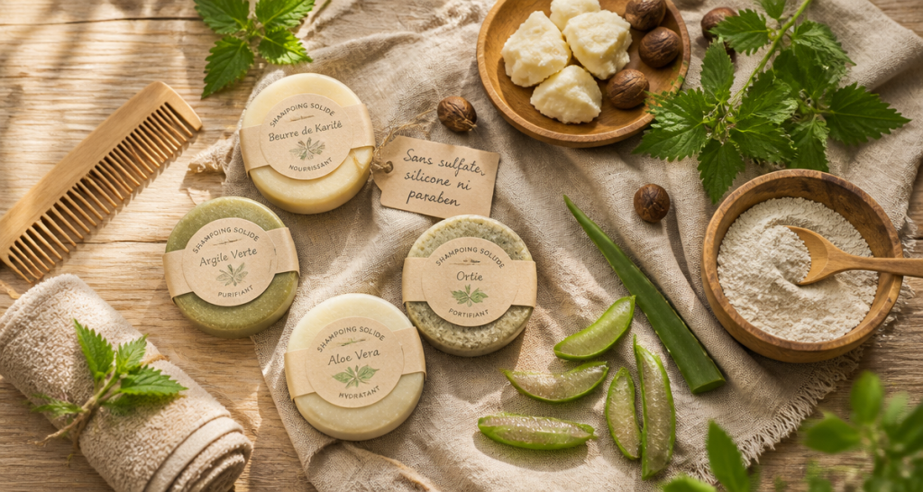 meilleur shampoing sans sulfate sans silicone sans paraben solide naturel