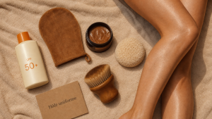 Comment bronzer des jambes : SPF 50+ et autobronzant, sans traces