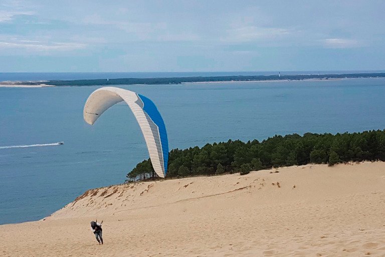 Sportaktivitäten an der Dune du Pilat