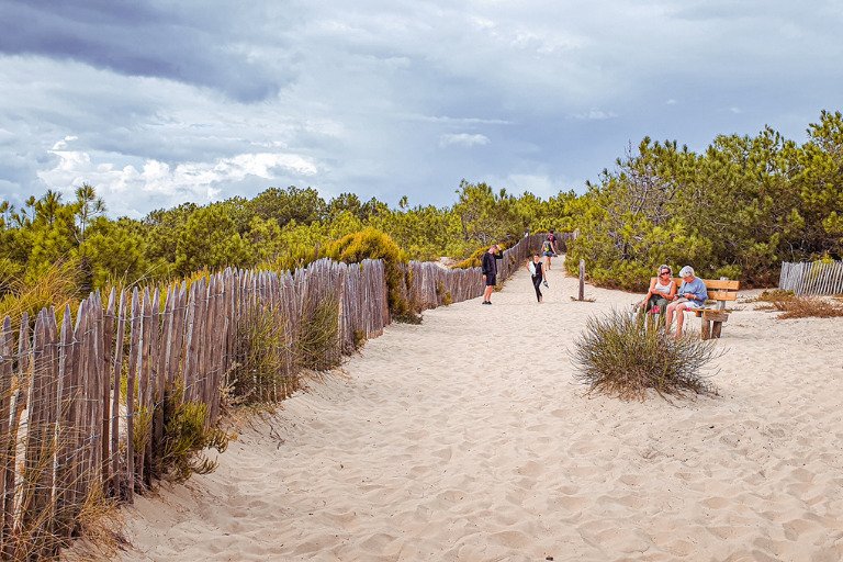 Küstenwege im Cap Ferret