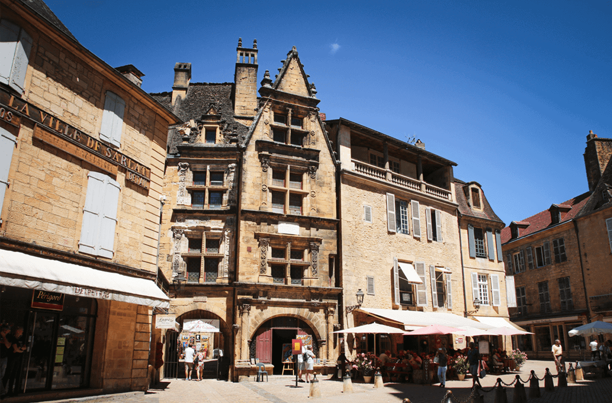 Historische Gebäude in Sarlat