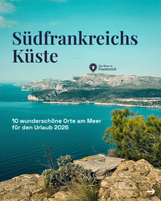 10 wunderschöne Orte in Südfrankreich am Meer!
Diese Küstenorte gehören auf jede Reiseliste📋
Von versteckten Buchten bis zu lebendigen Küstenorten –jeder hat seinen ganz eigenen Charakter. Welcher gefällt Ihnen am besten? Wo waren Sie bereits?

🧳Reiseplanung 2026 starten und kostenloses Angebot anfordern? ➡️das-beste-in-frankreich.de
📖Mehr zu den Küstenorten in Südfrankreich erfahren? ➡️Link in der Profilbeschreibung

#südfrankreich🇫🇷 #frankreichurlaub #reisetipps #provence #cotedazurfrance