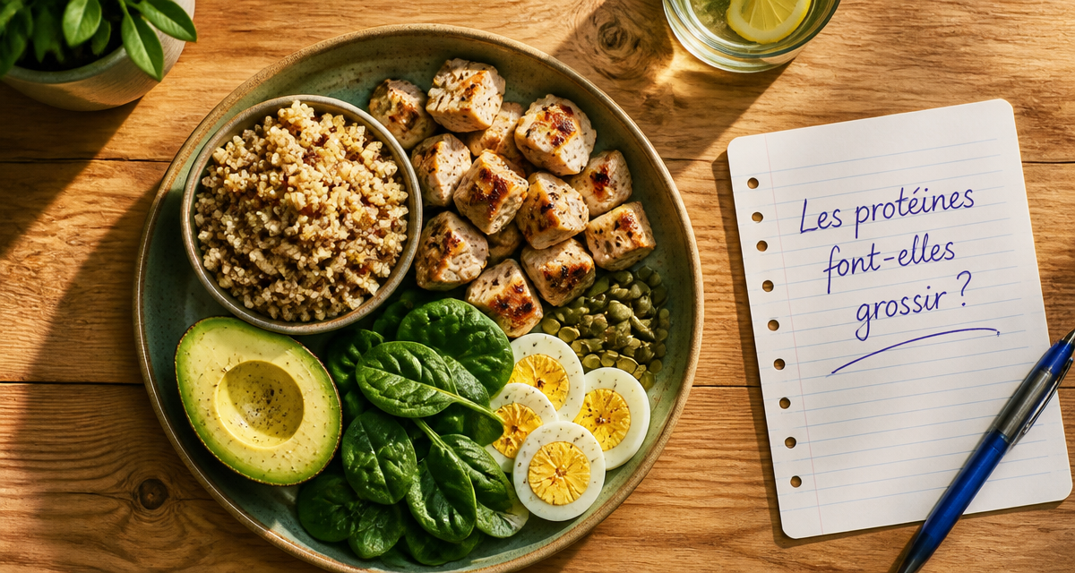 les proteines font elles grossir vue aliments proteines