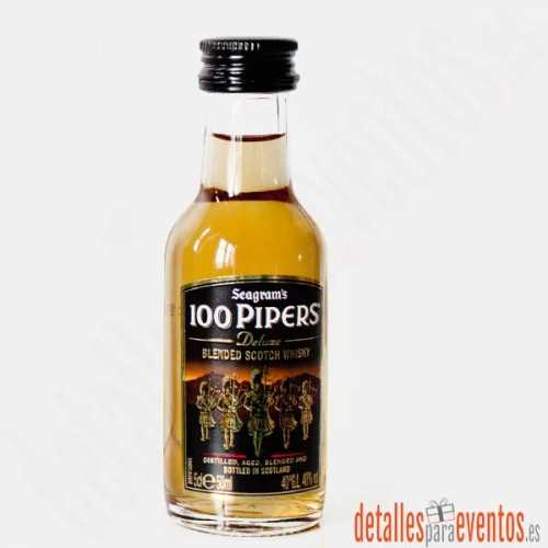 Botellitas Mini botellas 100 Pipers 5cl