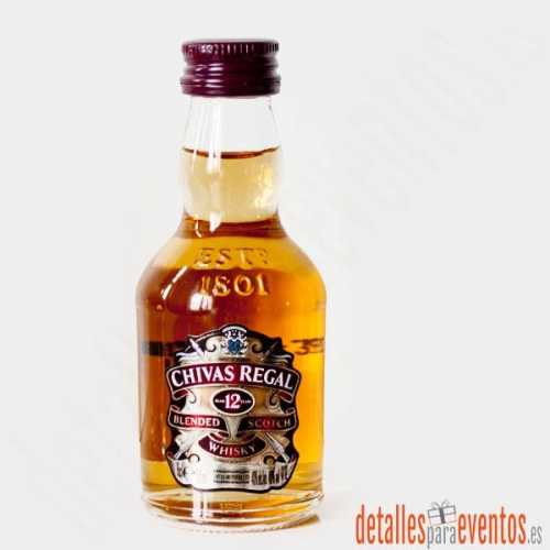 Botellitas Mini botellas Chivas 12 años 5cl