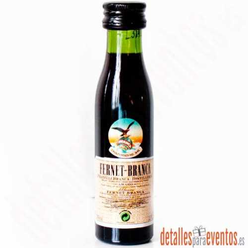 Botellitas Mini botellas de Fernet Branca de 2cl