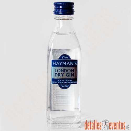 Botellitas Mini botellas de Gin Hayman's London Dry 5cl