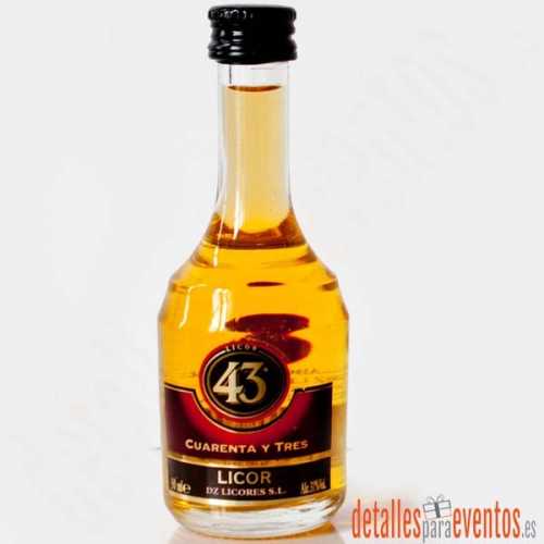 Botellitas Mini botellas de Licor 43 de 5cl