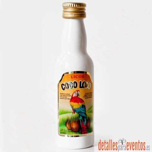 Botellitas Mini botellas de Licor Coco Loco de 4cl