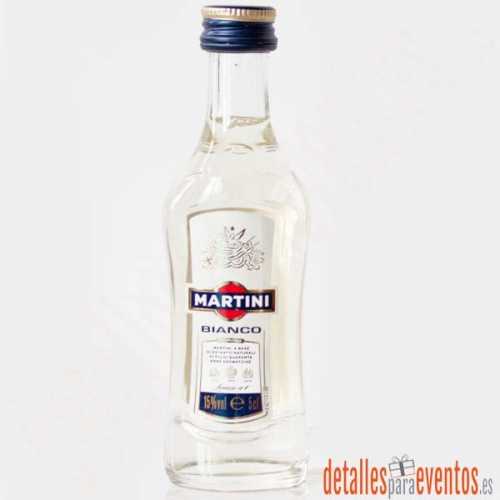Botellitas Mini botellas de Martini Bianco de 5cl