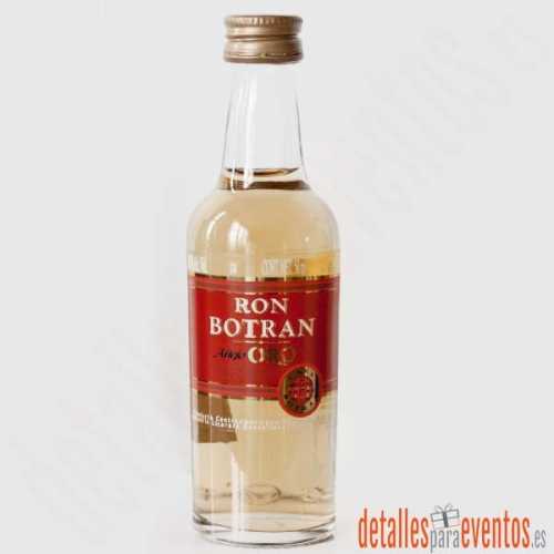 Botellitas Mini botellas de Ron Botran Oro 5cl