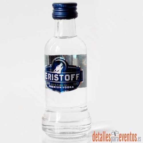 Botellitas Mini botellas de Vodka Eristoff 4cl