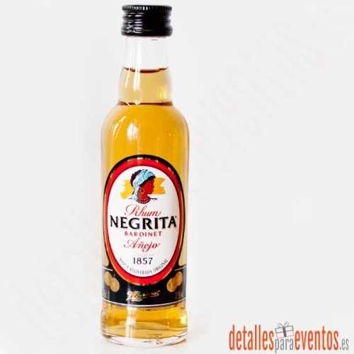 Botellitas Mini botellas Ron Negrita 5cl