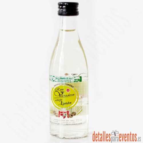 Botellitas Mini botellas Ron Varadero Limón 5cl