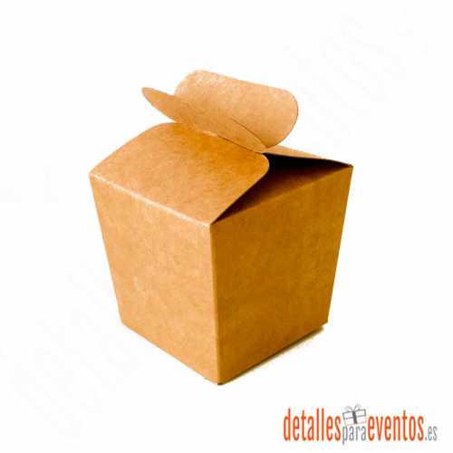 Cajita de cartón para dulces o chocolates