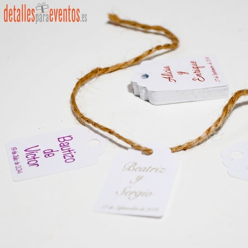 Etiquetas Personalizadas