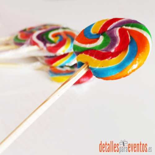 Piruletas de colores - pequeña 6cm