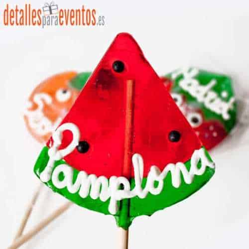 Piruletas de Frutas Personalizadas