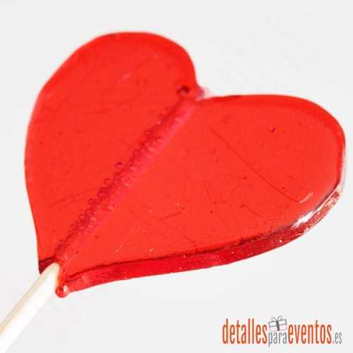 Piruletas Gigantes Corazon 11cm