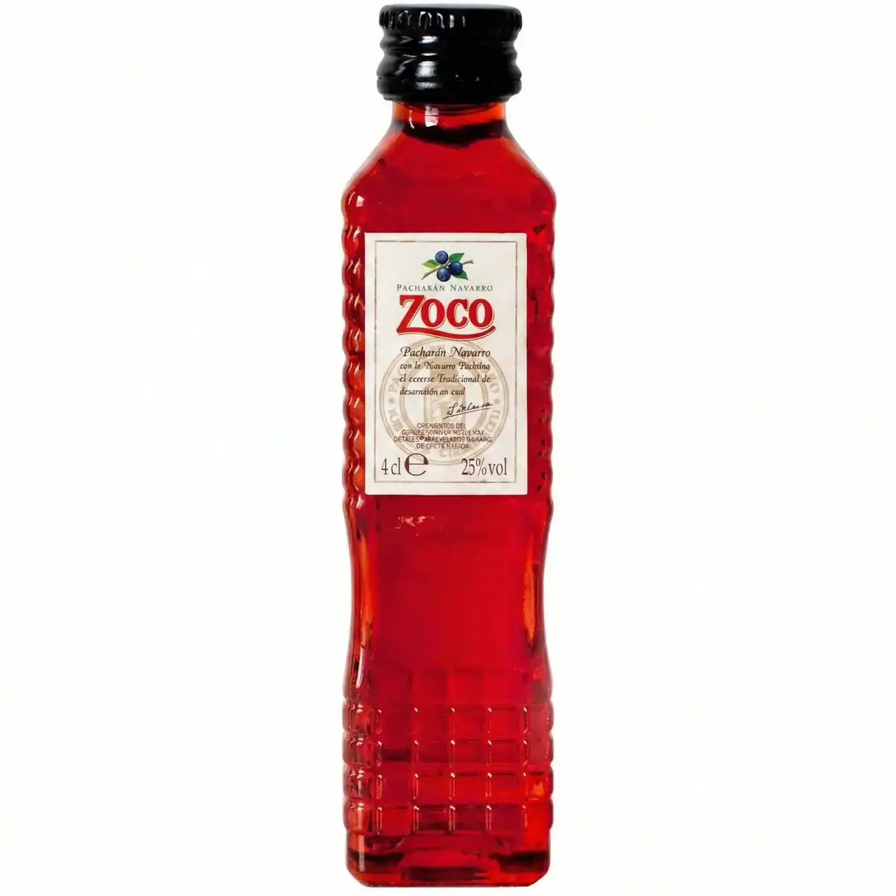 Botella de Pacharán Navarro Zoco 25% vol