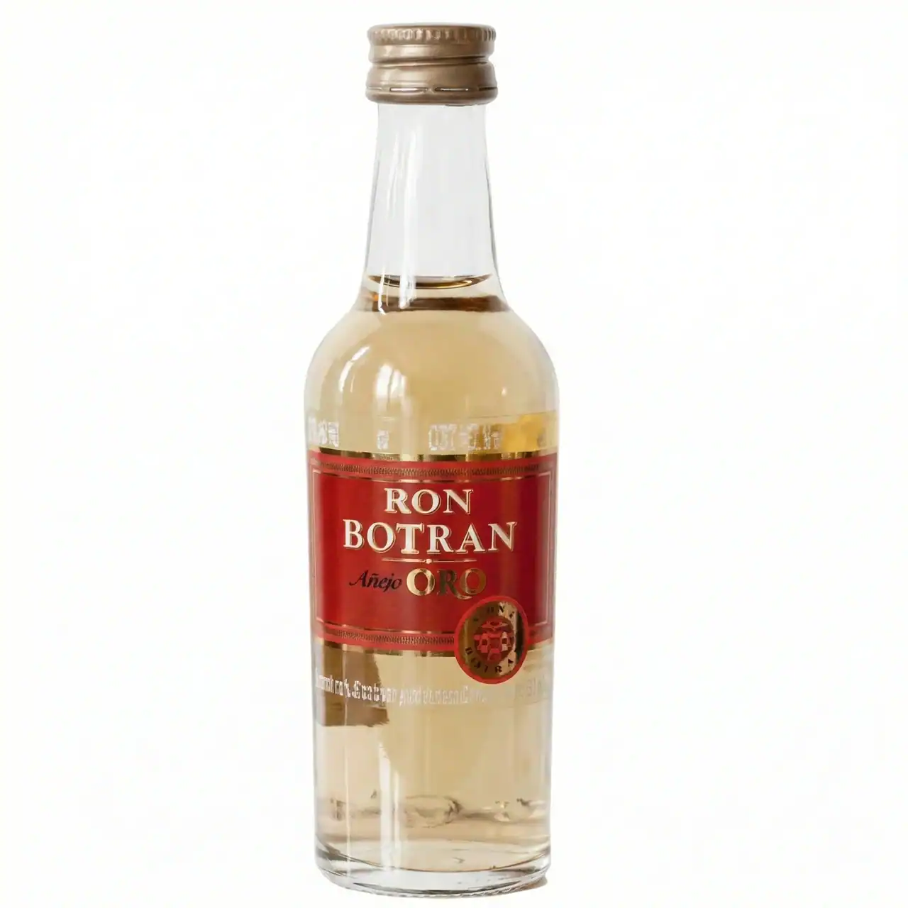 Botella de ron añejo Botran Oro