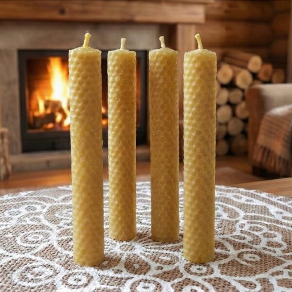 Velas de miel 3x20 cm