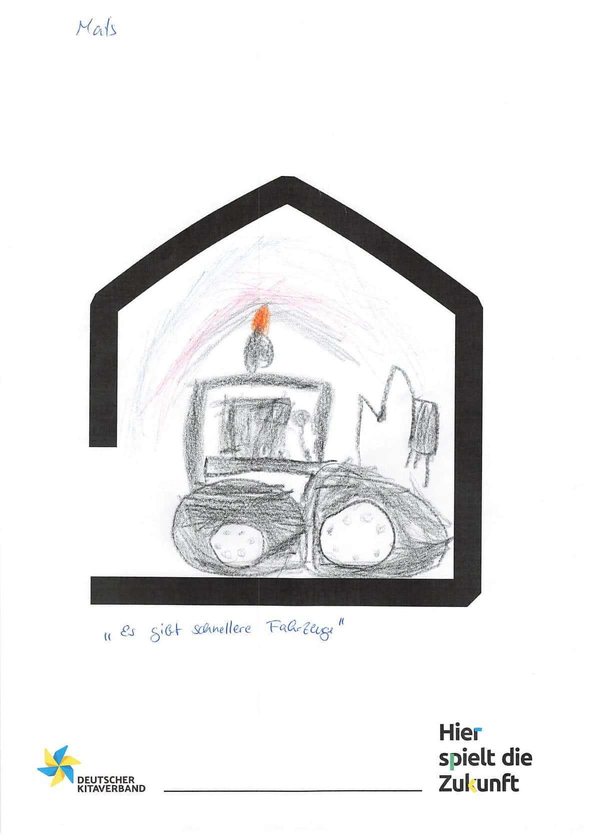 Auto im Haus – Mitmachaktion des Deutschen Kitaverbands.