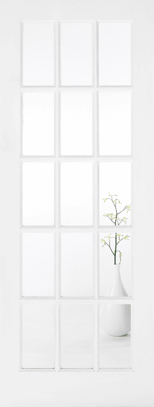 15L Primed White Doors